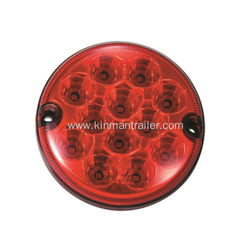 LED Round Fog Light For Trailer Tail